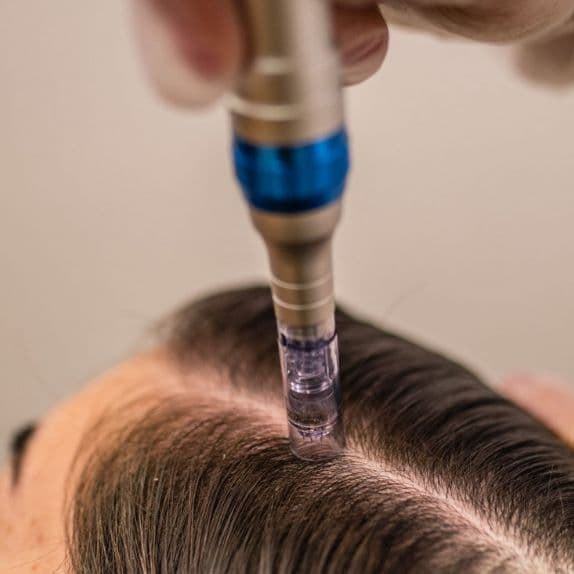 Tratamento Capilar - O MMP Capilar utiliza microagulhas para entregar ativos dire...